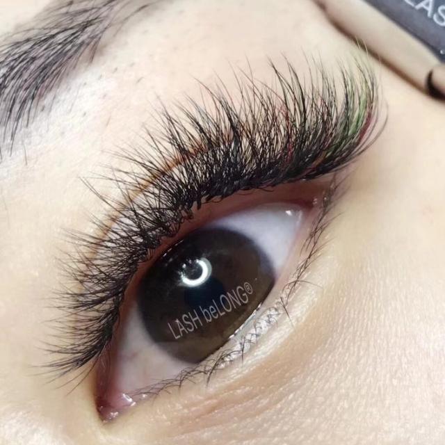 ins网红彩色睫毛